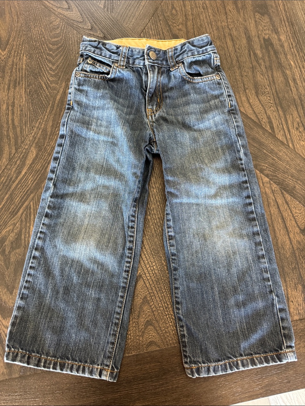Janie and Jack Boys' Faded Blue Relaxed Jeans